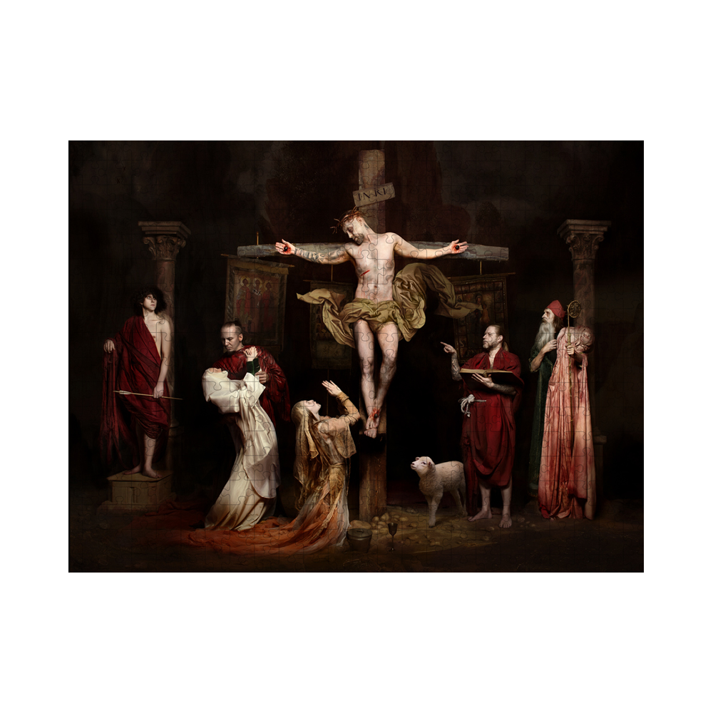 A five hundred piece puzzle from the official Behemoth store.