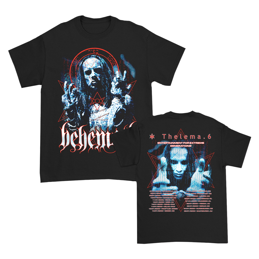 Thelema.6 EU Tour Tee Black