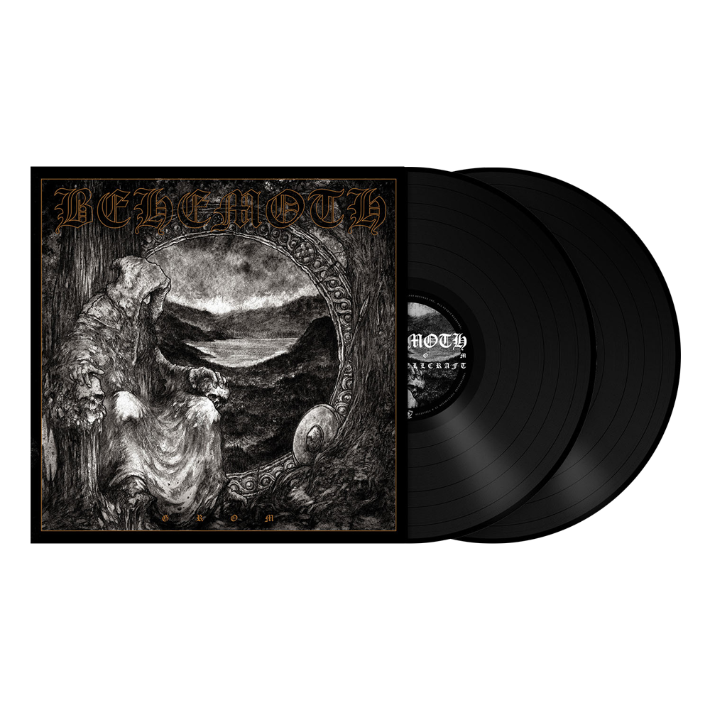 The Grom Double LP from Behemoth in Black.