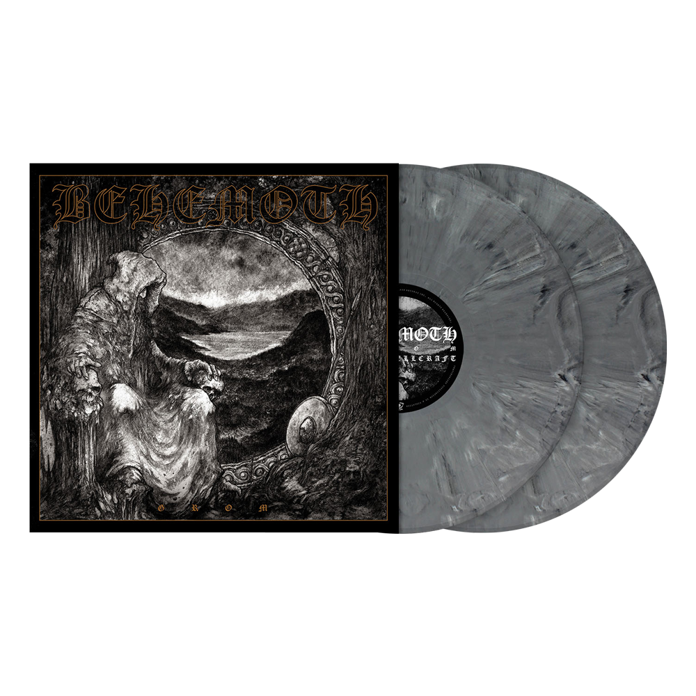 The Grom record LP in stone grey from Behemoth.