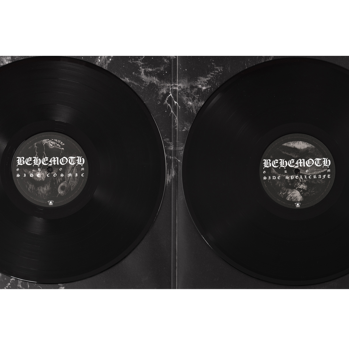 The Grom Double LP from Behemoth in Black.