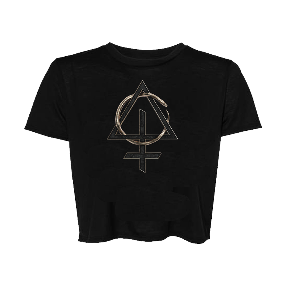 Post God Nirvana Crop Top